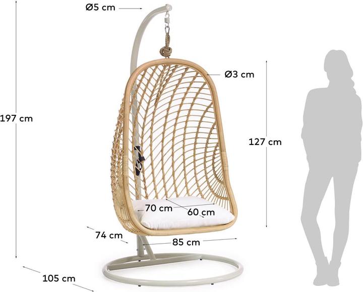 Actual product image Kave Home Ekaterina (110 kg)