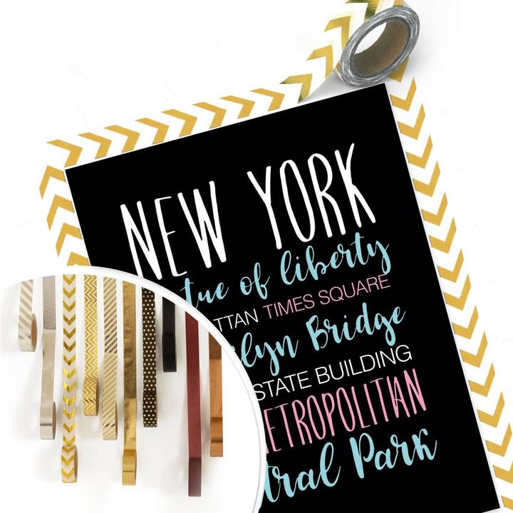 Image du produit Trenddeko Mots new-yorkais (24 x 30 cm)