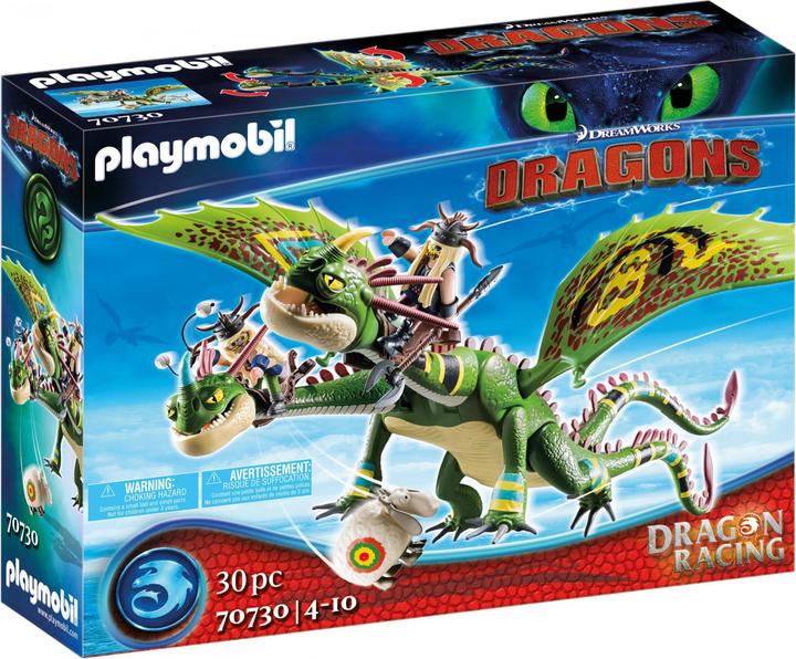 Playmobil Dragon Racing:Kognedur et Kranedur avec Pète et Prout (70730, Dragons Playmobil)