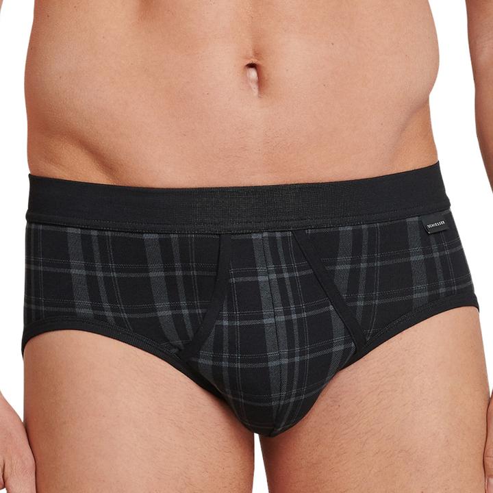 Actual product image Schiesser 4-pack Original Classics fine-rib sports briefs with Eingriff (3XL, pack of 4)