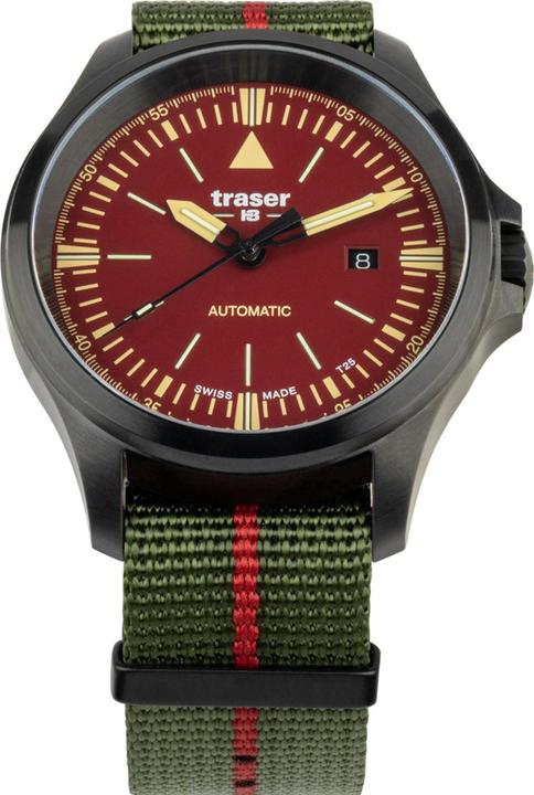 Traser 100757 P67 Officer Automatik Herrenuhr 45mm 10ATM (Swiss Made, 45 mm)