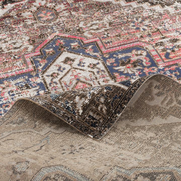 Immagine prodotto Pergamon Kurzflor Designer Teppich Modern Vintage Orient Muster (120 x 170 cm)