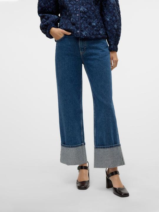 Produktbild Vero Moda VMCHLOE Hohe Taille Weiter Beinschnitt Jeans Weit geschnitten (W28/L32)