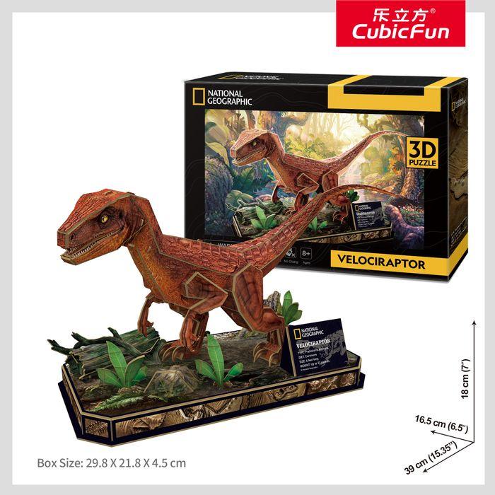 Produktbild NoName 3d Puzzel Velociraptor (63 Teile)