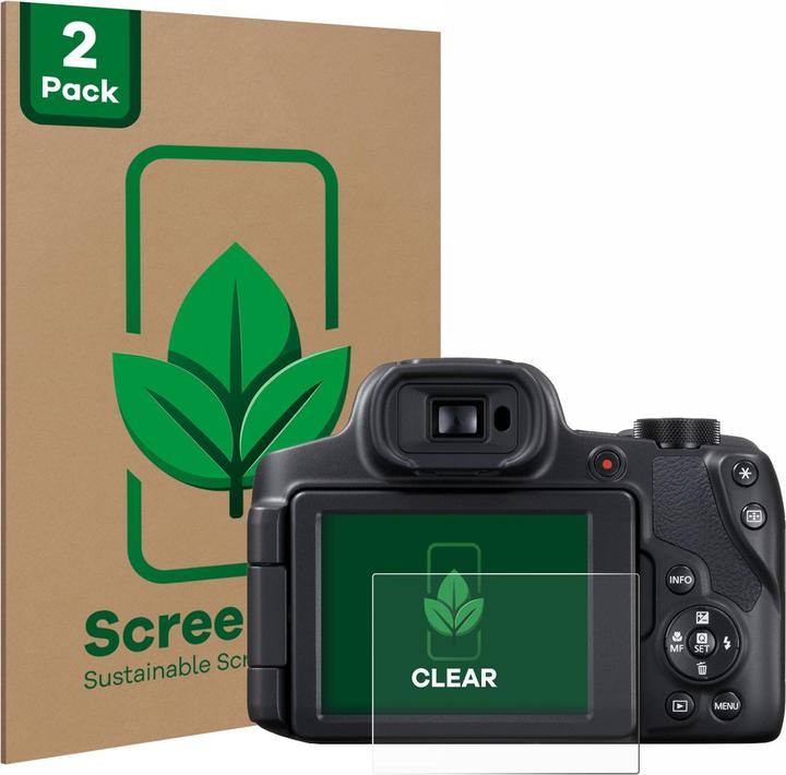 ScreenLeaf Protective film sustainable screen protector screen protector film clear transparent (Screen protector, PowerShot SX70 HS)