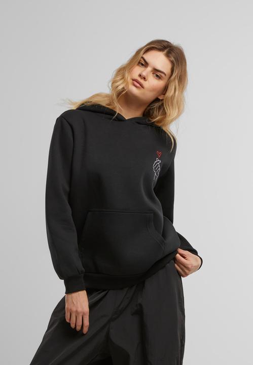 Immagine prodotto Miss Tee K Heart EMB Fluffy Hoody - 188485 (XL)