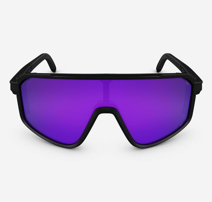 Immagine prodotto Quechua Occhiali da sole con lenti piene ad alta risoluzione - MH900 categoria 4 nero (Nero, Nero)