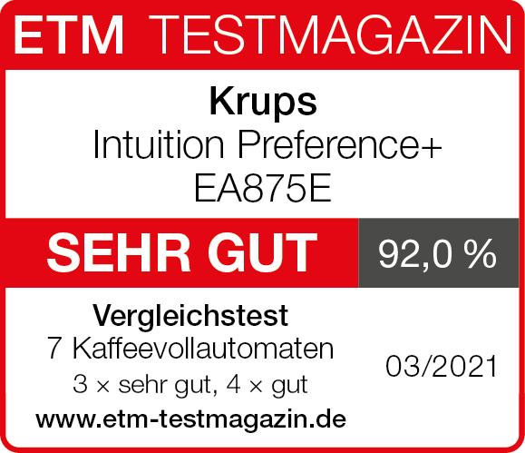 Produktbild Krups Intuition Preference+