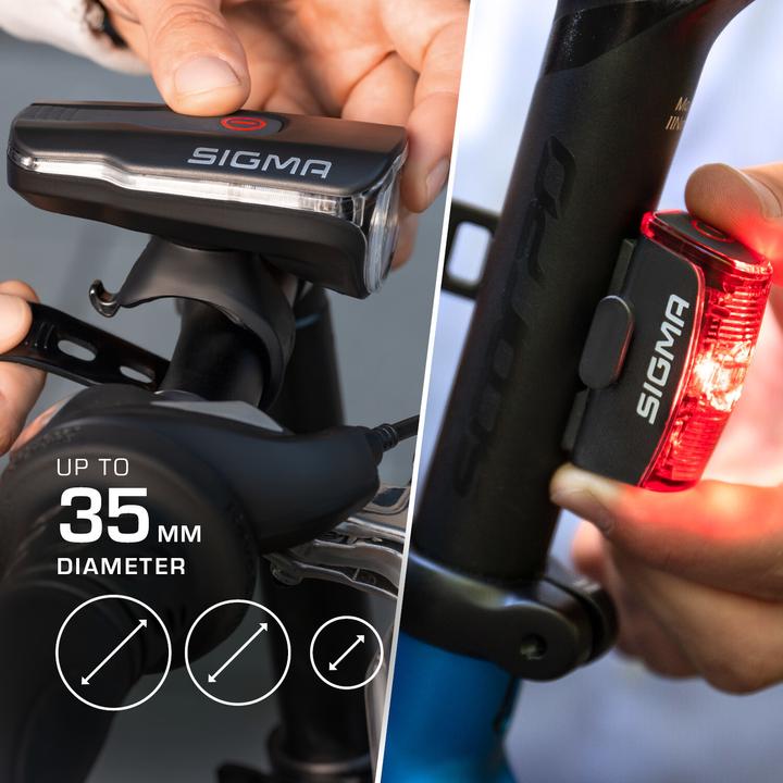 Productafbeelding Sigma Sport Aura 60/Infinity (60 lm, 60 lm)