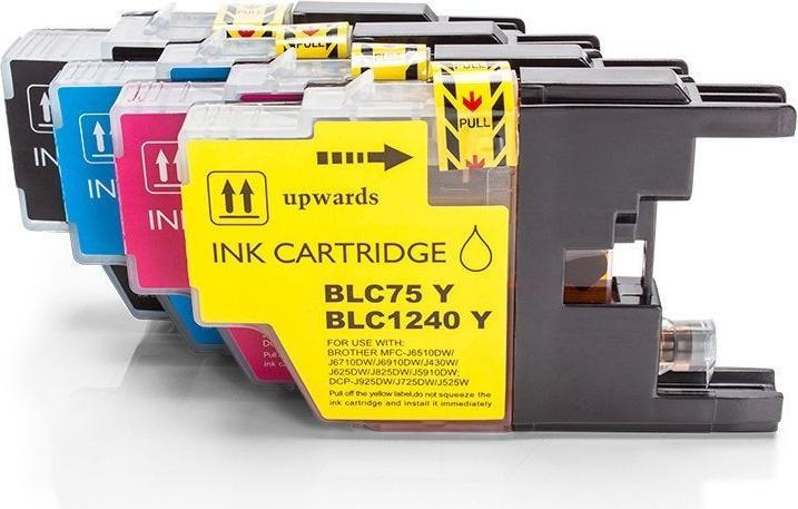 Produktbild Hermex Kompatible Tintenpatrone XL für Brother MFC-J625DW (M, C, BK, Y)