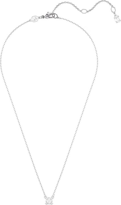Actual product image Swarovski Stilla necklace cushion cut white (Swarovski Metal)
