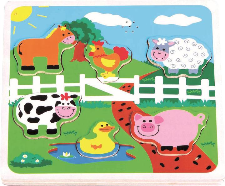 Spielba Puzzle Haustiere Sound (6 Teile)