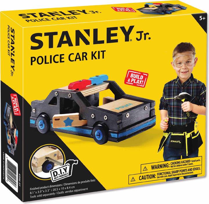 Actual product image Stanley Jr Police car kit