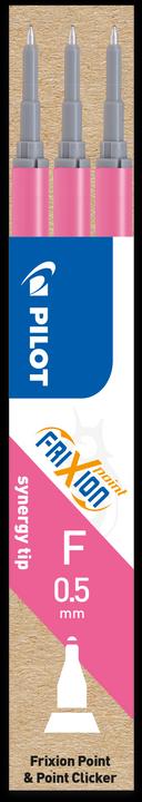 Image du produit Pilot FriXion Refill Point Set à 3 (Recharger, Pink, 0.25 mm)