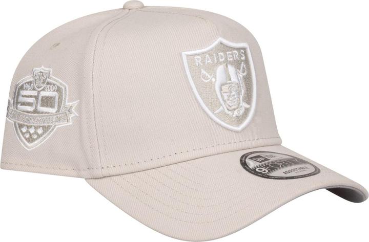 New Era 9Forty A-Frame Snapback Cap Las Vegas Raiders Stone (One Size)