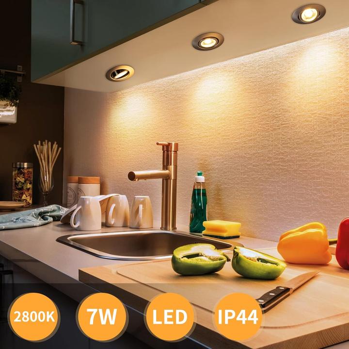 Produktbild Wowatt 10er-Set LED-Einbaustrahler