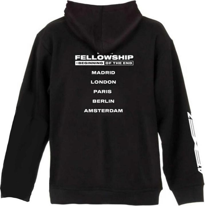 Produktbild Universal Textiles Erwachsene Fellowship Tour Euro Full Zip Hoodie (S)