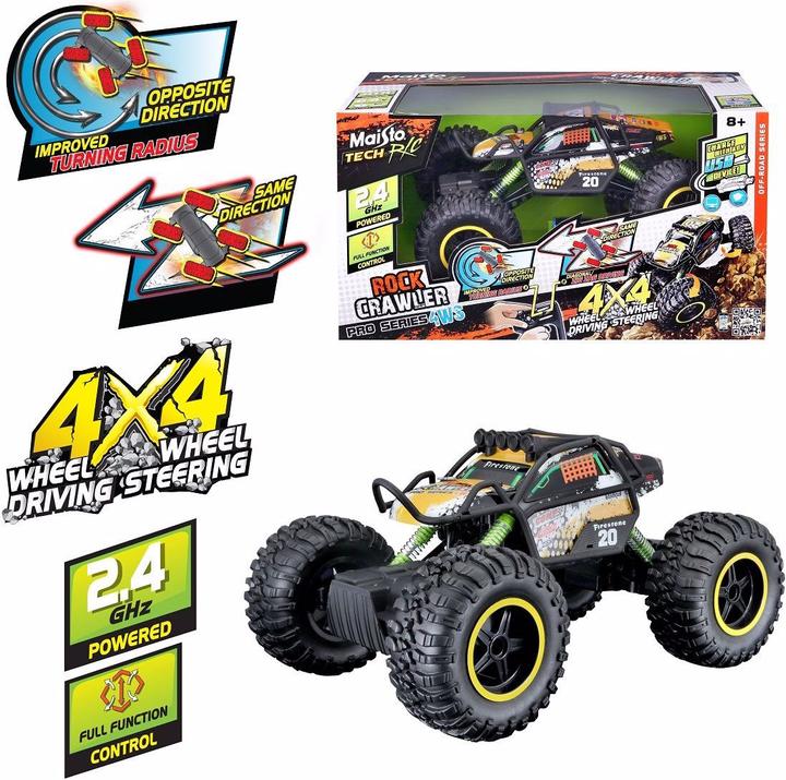 Produktbild Maisto Rock Crawler Pro Series 4 WS