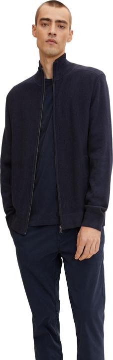Produktbild Tom Tailor Jacke Strickjacke mit Stehkragen und seitlichen Eingrifftaschen (XXL)