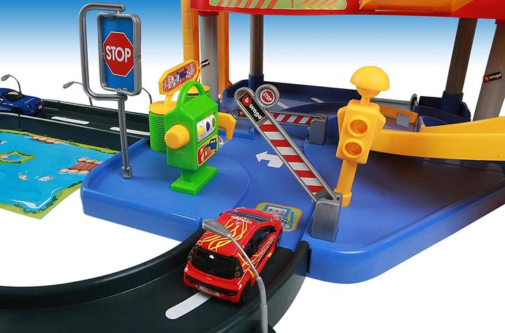 Produktbild Bburago Garage Set mit 2 Autos