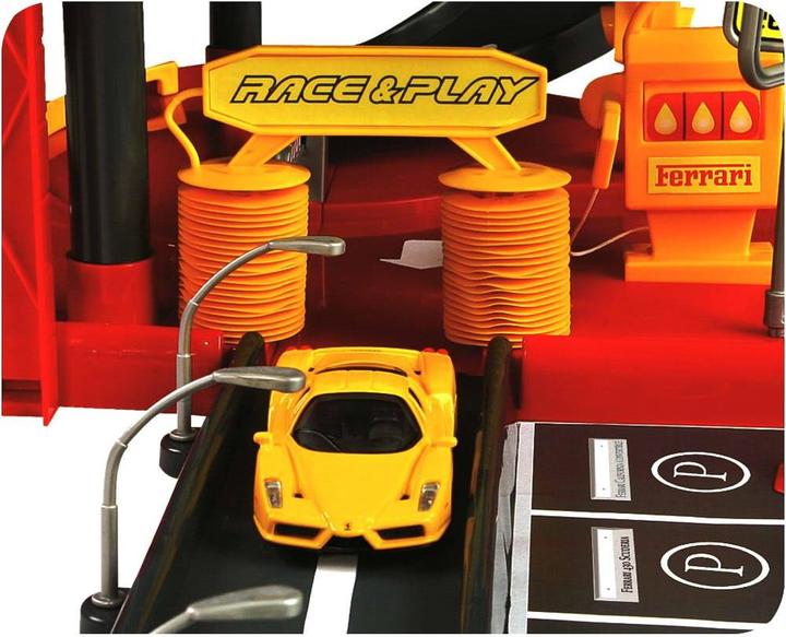 Actual product image Bburago Ferrari parking garage