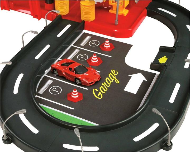 Actual product image Bburago Ferrari parking garage