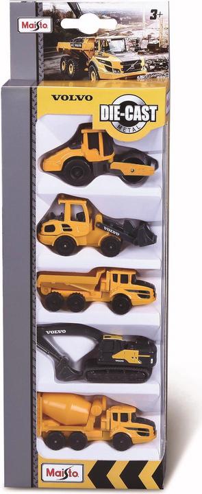 Maisto Baufahrzeuge 5er Set