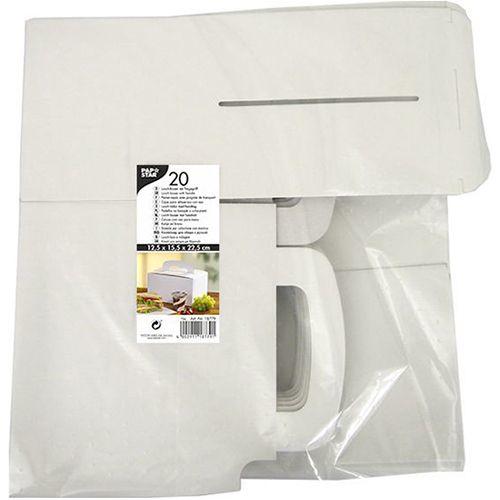 Immagine prodotto Papstar Lunch box, quadrato con manico (20 x)