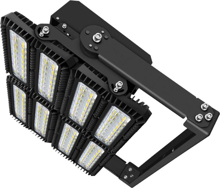 Produktbild Isoled LED Flutlicht 900W, 130x25° asymmetrisch, variabel, DALI dimmbar, warmweiss, IP66 (IP66)