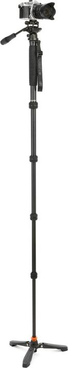Image du produit 3 Legged Thing Punks Taylor 2.0 Monopod Kit w/DOCZ2 Foot Stabilizer & AH Trinity Darkness/Matte Black