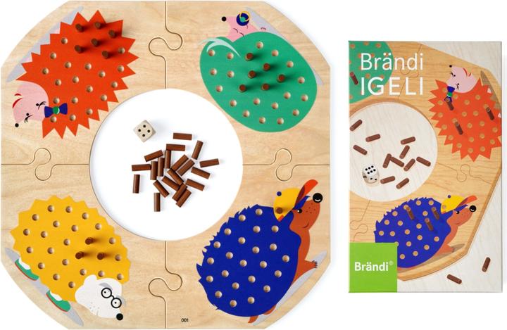 Actual product image Brändi Igeli (German, English, French)