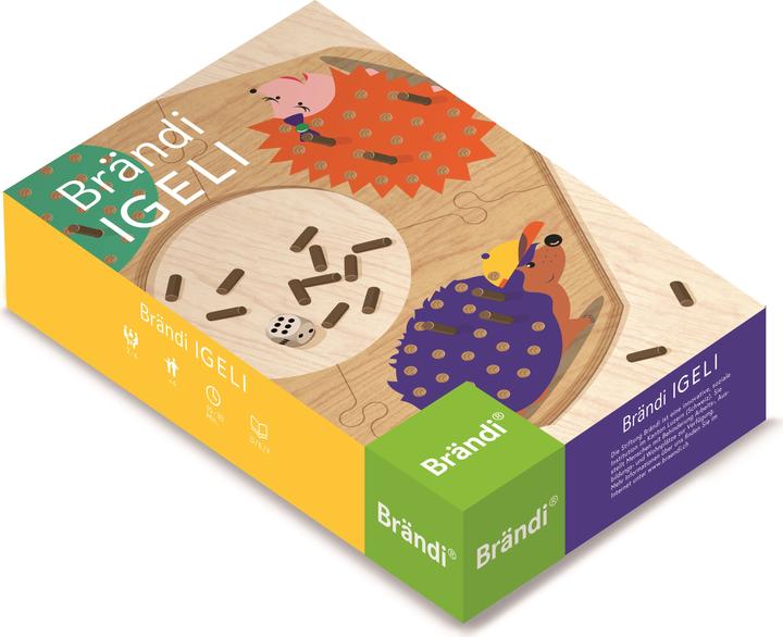 Actual product image Brändi Igeli (German, English, French)