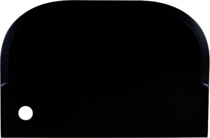 Produktbild Haug SCHABER KLEIN,PP,FLEXIBEL, SCHWARZ, 150X100MM