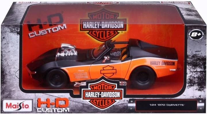 Actual product image Maisto Corvette 1970 in Harley Davidson