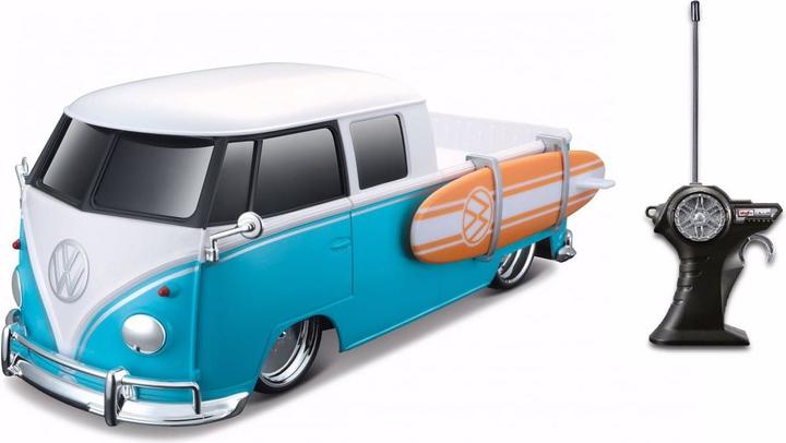 Produktbild Maisto RC VW T2 Pick-up mit Surfbrett 1/16 27 MHz