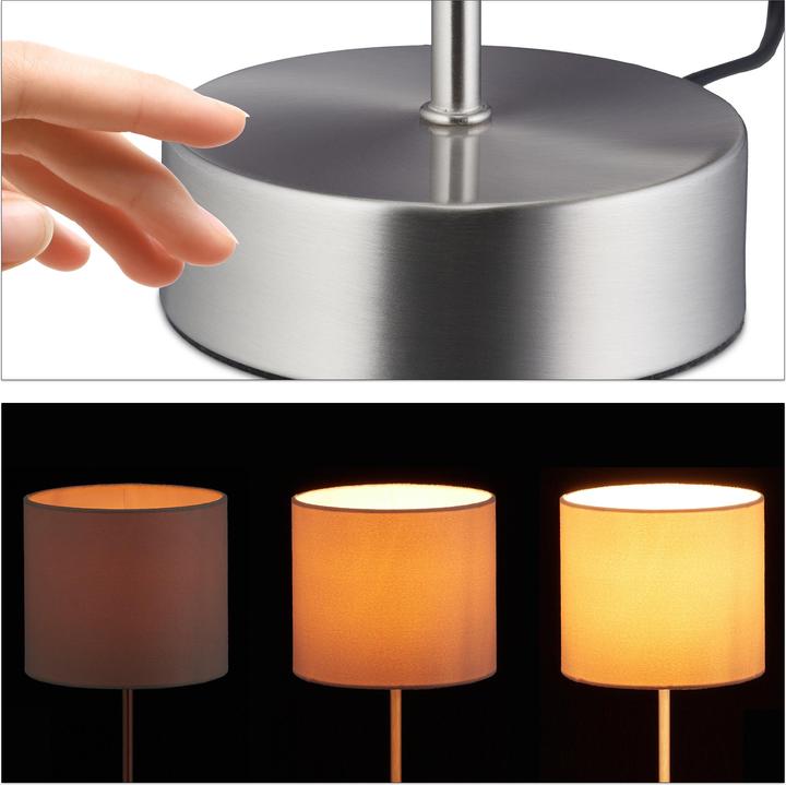 Actual product image Relaxdays Bedside lamp (E14)