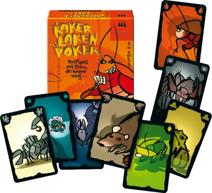 Actual product image Drei Magier Spiele Cockroach poker (German)