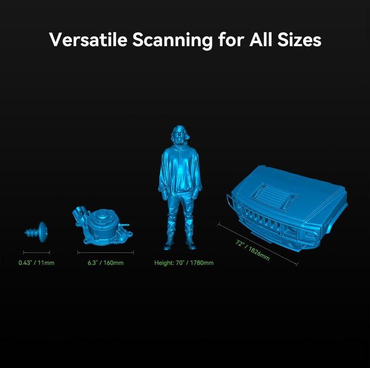 Actual product image Creality CR-Scan Raptor
