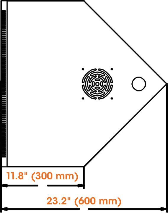 Image du produit Intellinet Boîtier adapté au montage mural (9 HE, Rack 19 pouces)