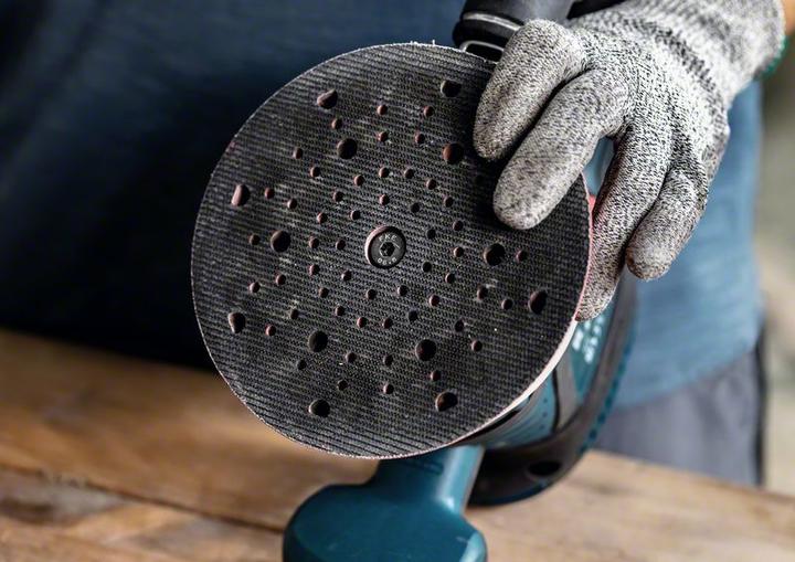 Image du produit Bosch Professional Zubehör Expert Multihole (Expert Trou Multiple) Plateau d'appui universel, 125 mm, dur (Dur)