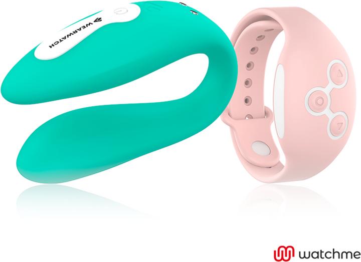 Produktbild Wearwatch Dual Pleasure Drahtlose Technologie Watchme Light Aquamarine / Coral