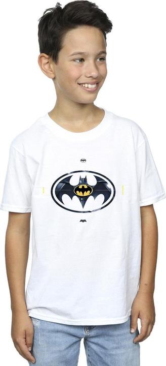 Immagine prodotto The Flash Batman Metal Logo Maglietta Ragazzi (116)