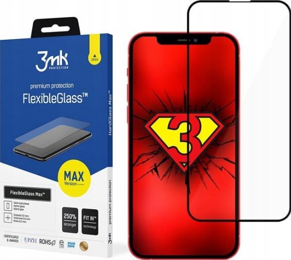 Actual product image 3MK FlexibleGlass Max screen protector, display film (1 Piece, Apple iPhone 13)