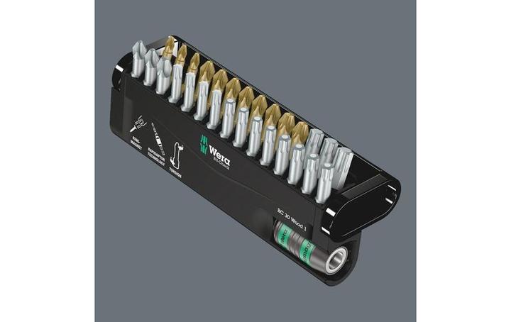Produktbild Wera Bit-Check 30 Wood 1 (Kreuz Phillips PH M2, Kreuz Pozidriv PZ M1, Kreuz Pozidriv PZ M2, Kreuz Pozidriv PZ M3)