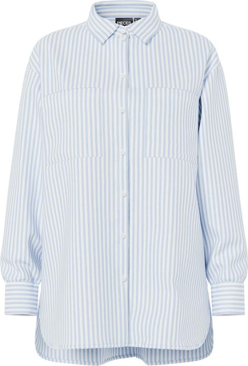 Pieces Pcmelia Ls Loose Shirt Wvn Noos Bc (XL)