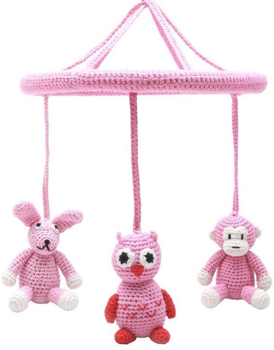 Produktbild nature Zoo natureZOO Mobile, Monkey-Owl-Rabbit