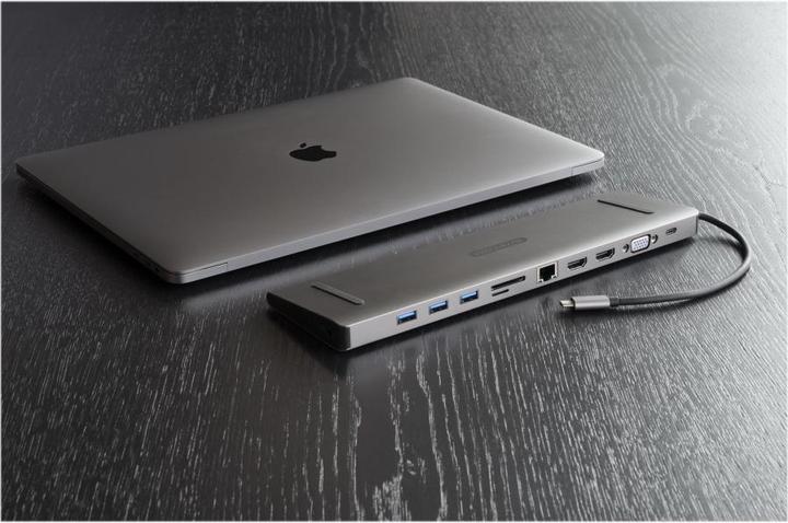 Actual product image Sitecom CN 389 Multiport Pro Dock (USB-C, 10 Ports)
