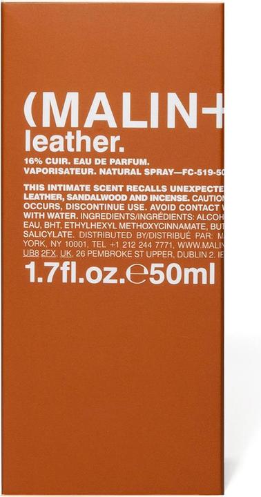 Actual product image Malin+Goetz Leather Eau de Parfum (Eau de parfum, 50 ml)