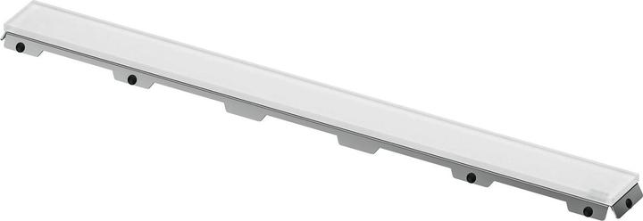 TECE TECEdrainline Glasabdeckung, für Duschrinne, weiss satiniert (744 mm)