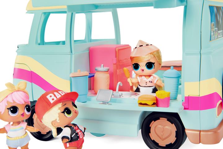 Actual product image MGA LOL. Surprise Grill & Groove Camper